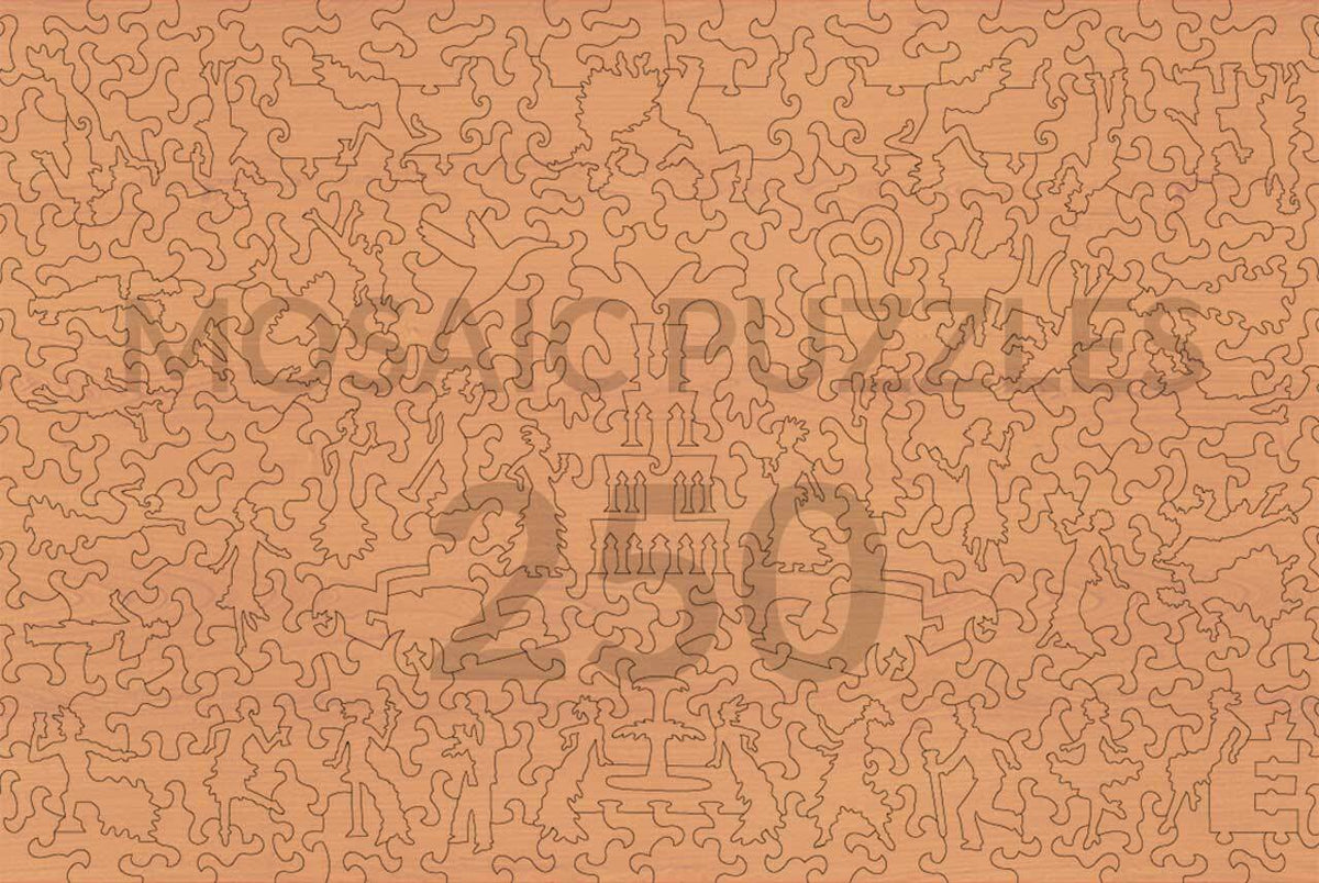 The Garden's Secret Fountain – Mosaic Puzzles