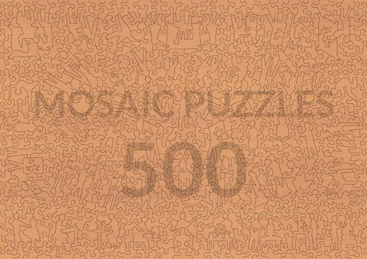 guepard のJim/V1 - brown mosaic MOCK-UP---FINE-ART-III---