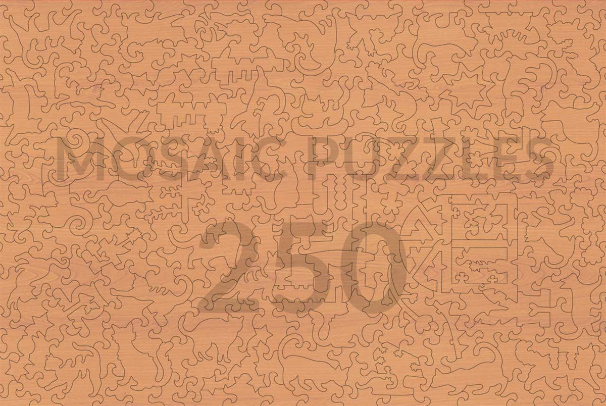 The Koi and the Kitty Encounter – Mosaic Puzzles