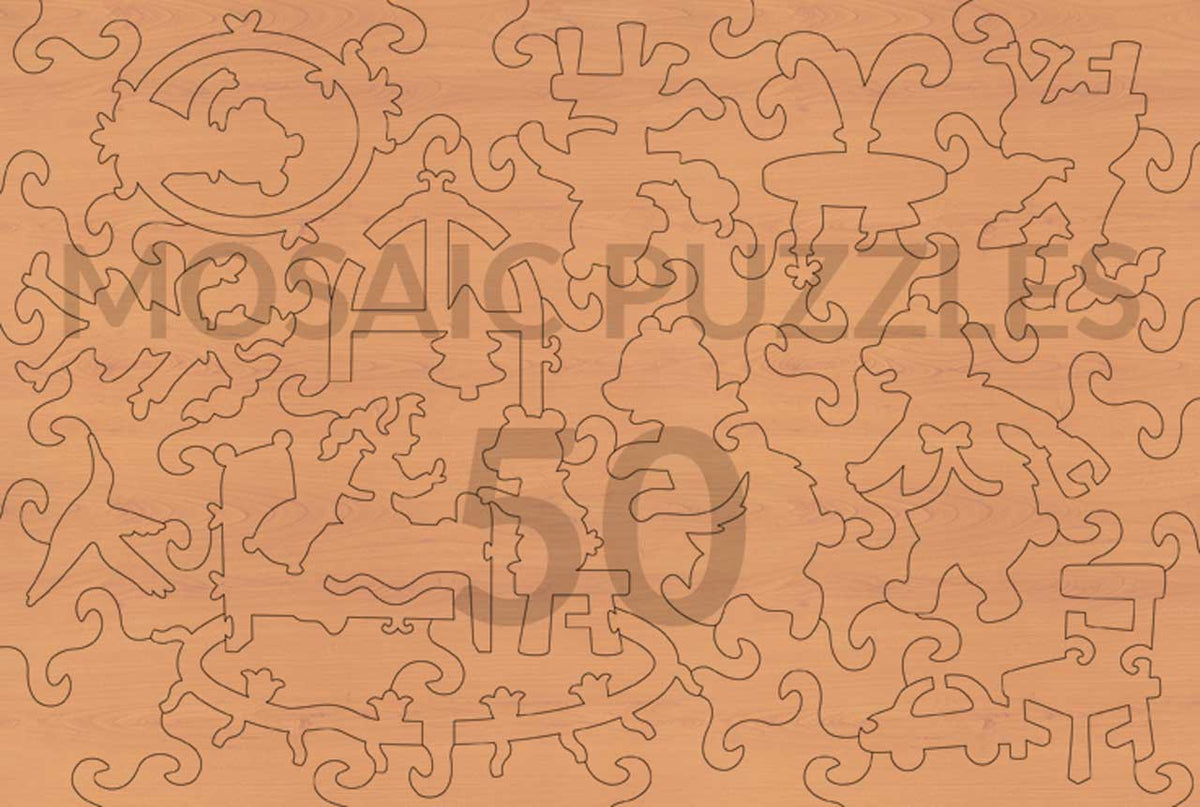 Goldilocks and the Three Bears – Mosaic Puzzles