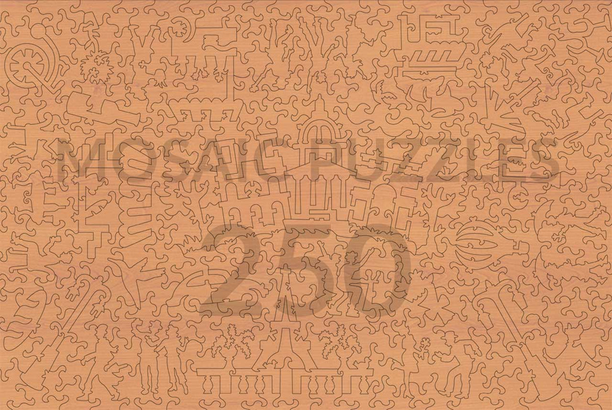 Paris, Je T'aime – Mosaic Puzzles