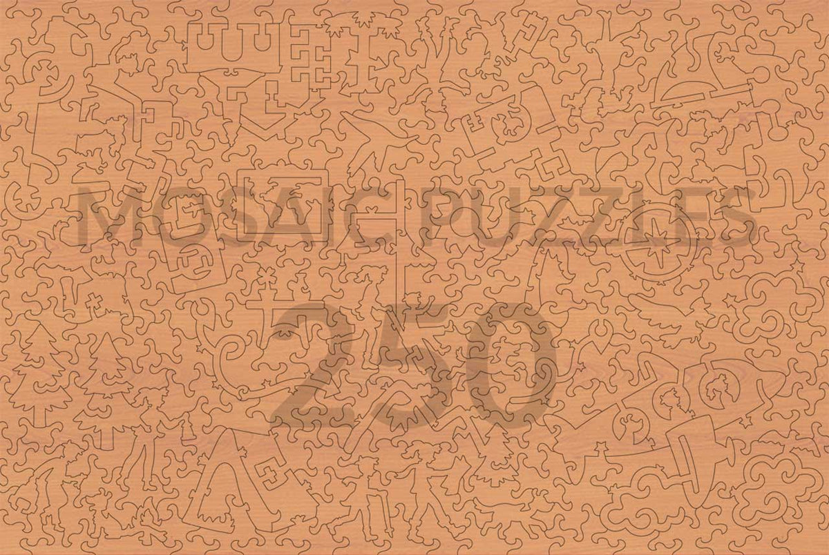 World Map of 1660 by Justus Danckerts – Mosaic Puzzles