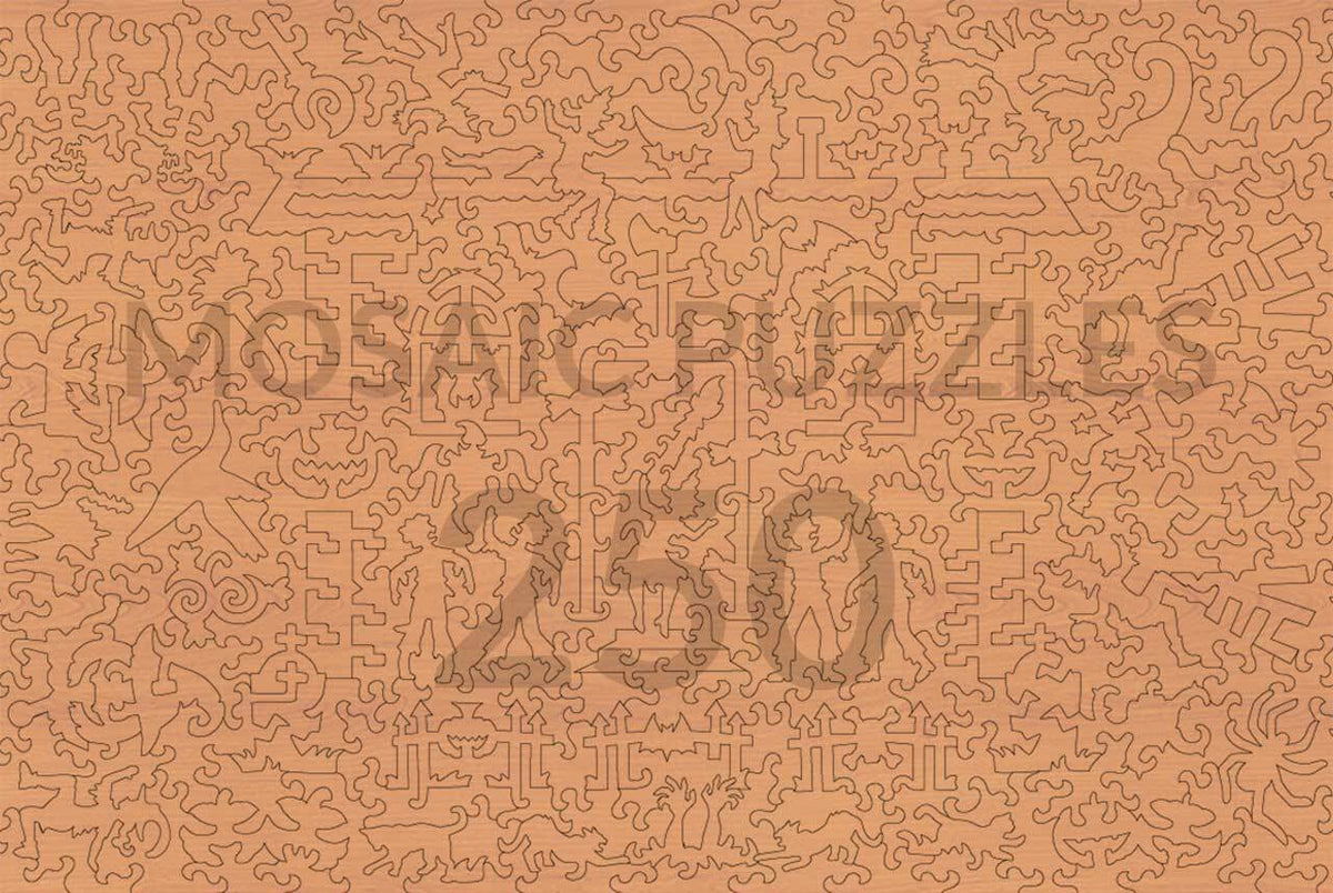 Escaping Ghost Town – Mosaic Puzzles