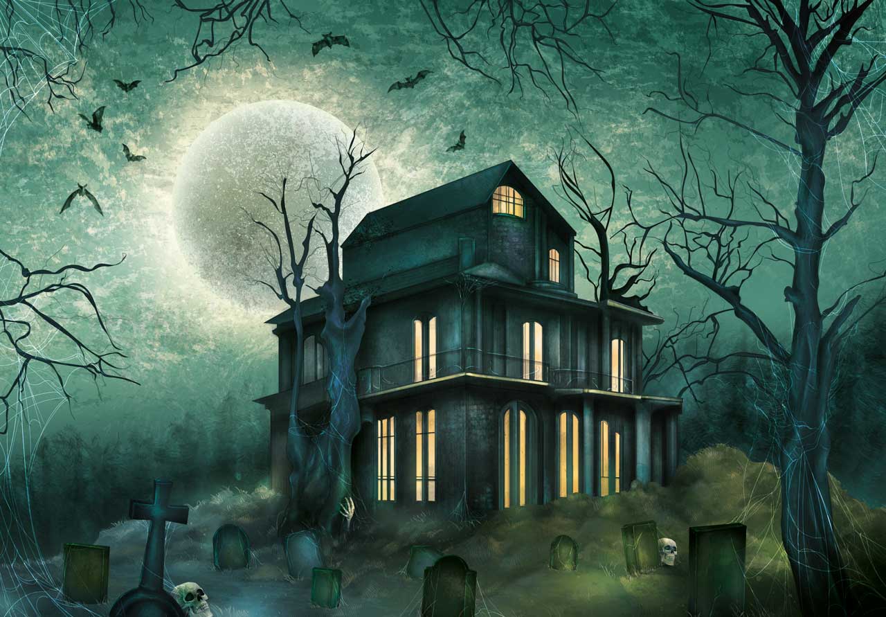 Moonlit Mystery Mansion