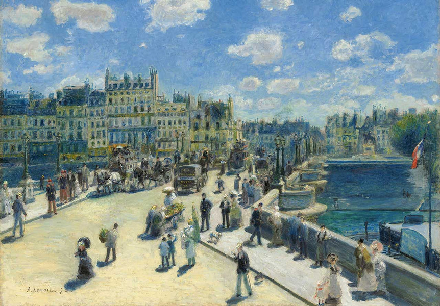 Pont Neuf, Paris by Renoir