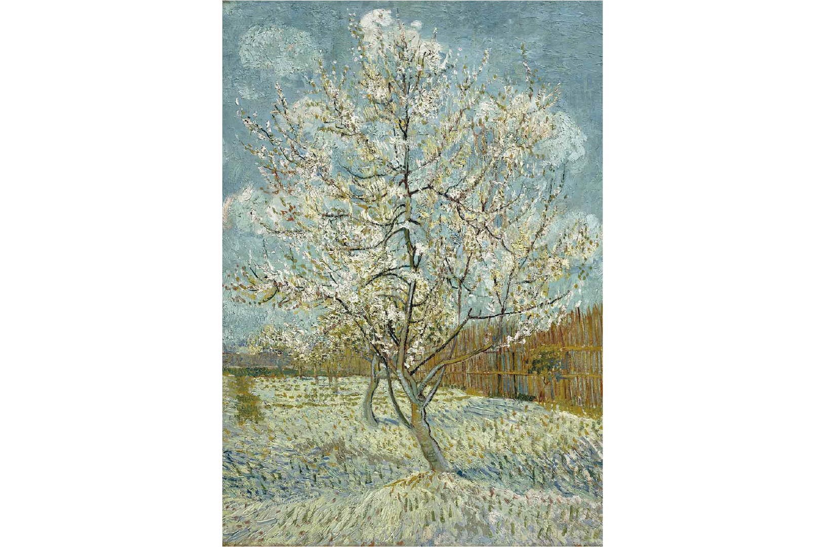 The Pink Peach Tree by Van Gogh