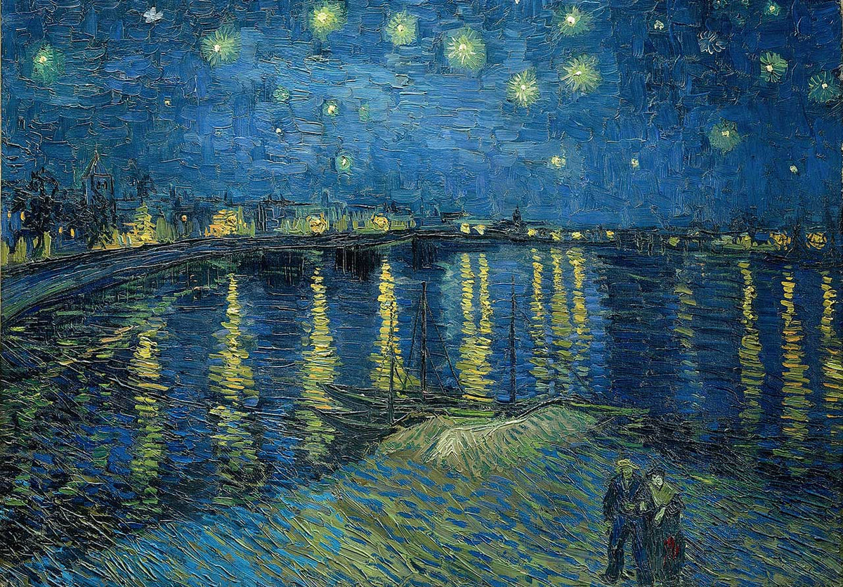 MoMA Vincent van Gogh Starry Night Jigsaw Puzzle - 1000 Pieces
