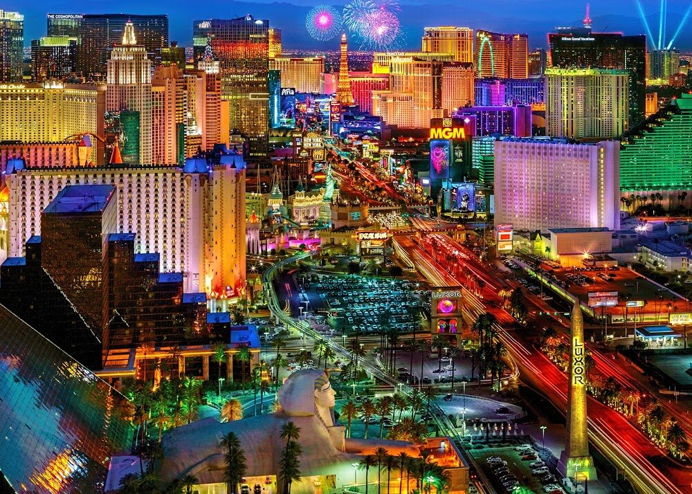 An Evening in Las Vegas – Mosaic Puzzles