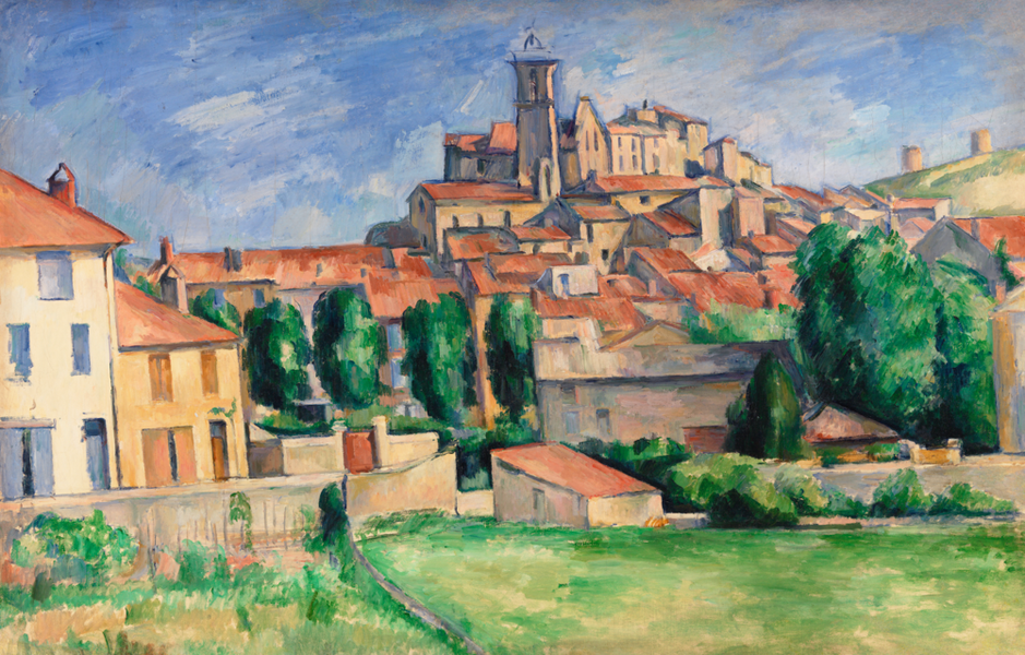 Gardanne by Paul Cezanne