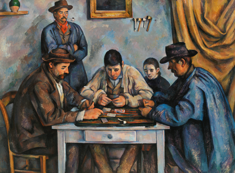 Card Players by Paul Cezanne