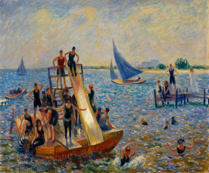 The Raft by William Glackens