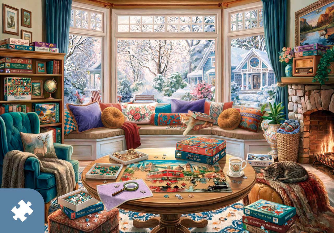 A Cozy Puzzle Afternoon | Traditions by Mosaic Puzzles
