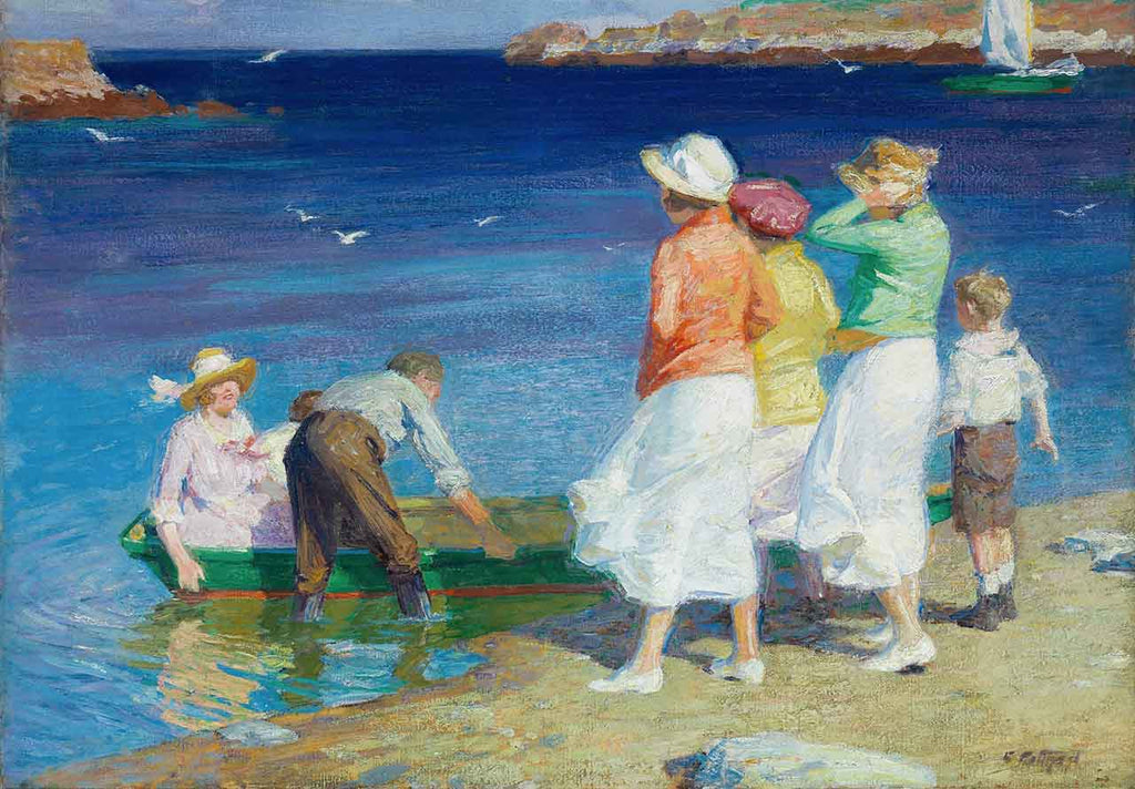 A Sailing Party by Edward Henry Potthast – Mosaic Puzzles