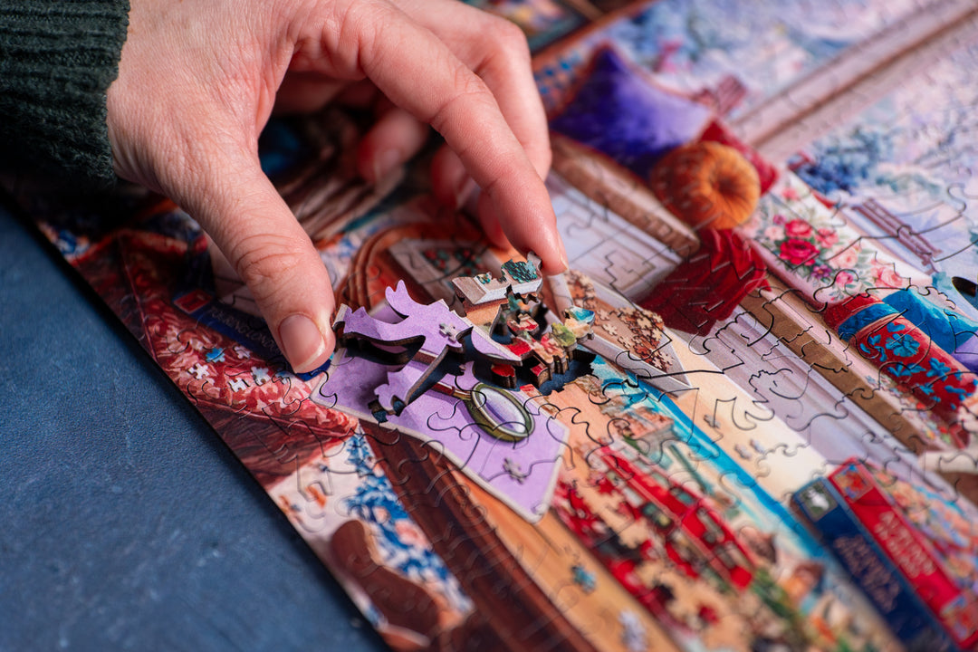 A Cozy Puzzle Afternoon