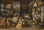 Alexander The Great Visits The Studio Of Apelles by Willem van Haecht