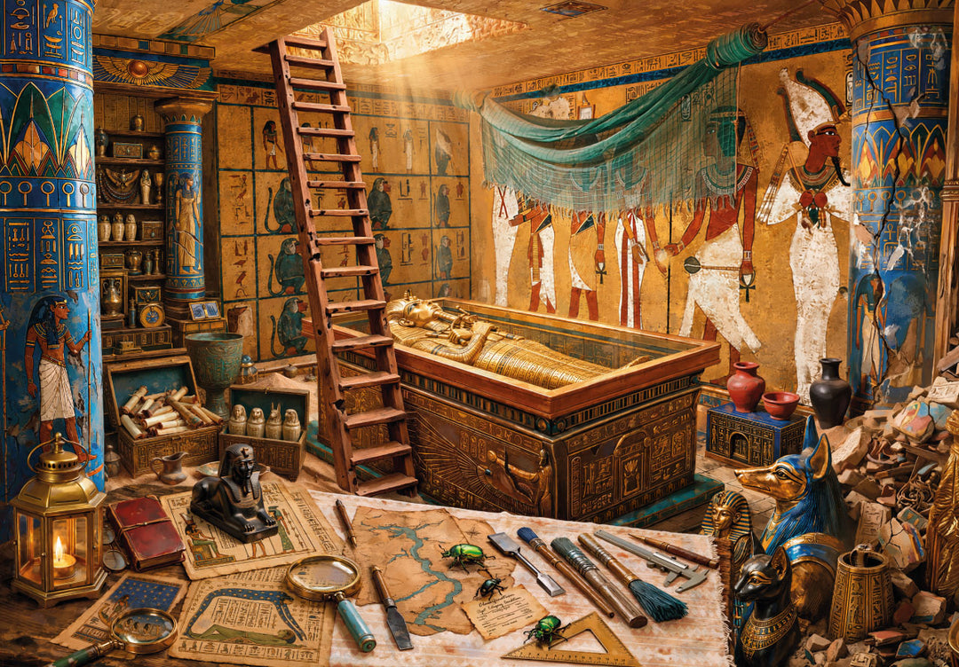 Beneath the Pyramids