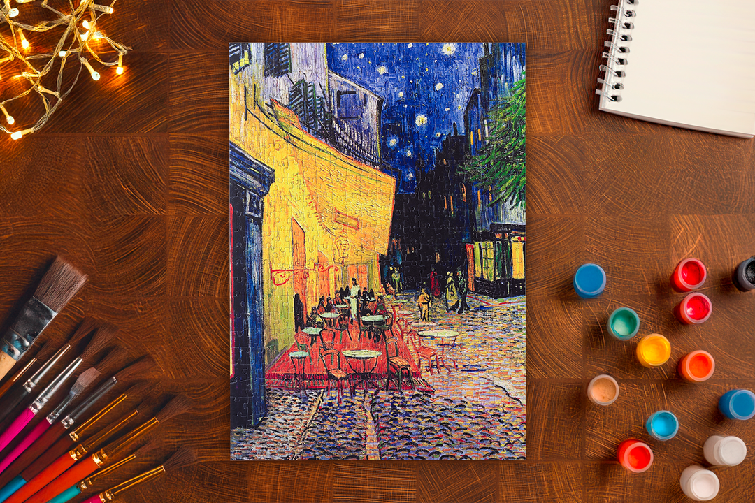 Cafe Terrace at Night by Van Gogh | Traditions by Mosaic Puzzles