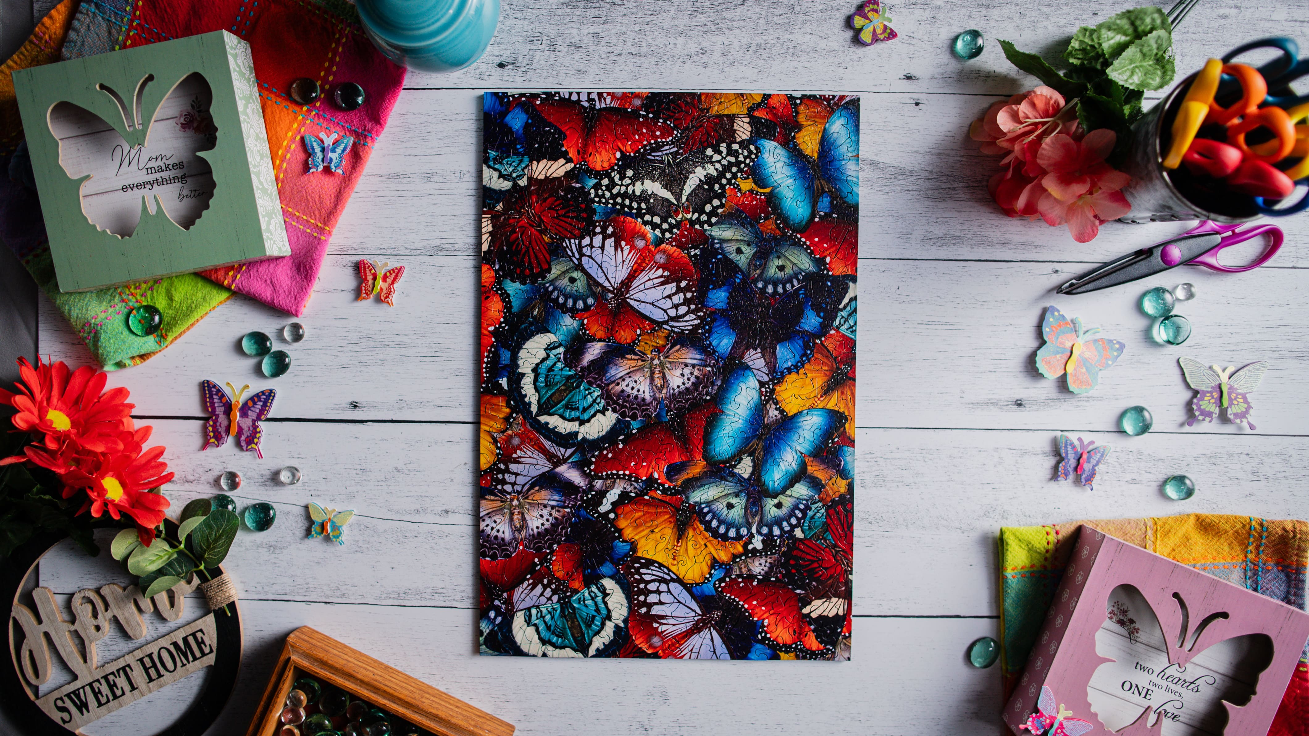 Butterfly Gathering – Mosaic Puzzles