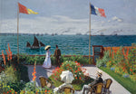 Garden at Sainte-Adresse by Claude Monet