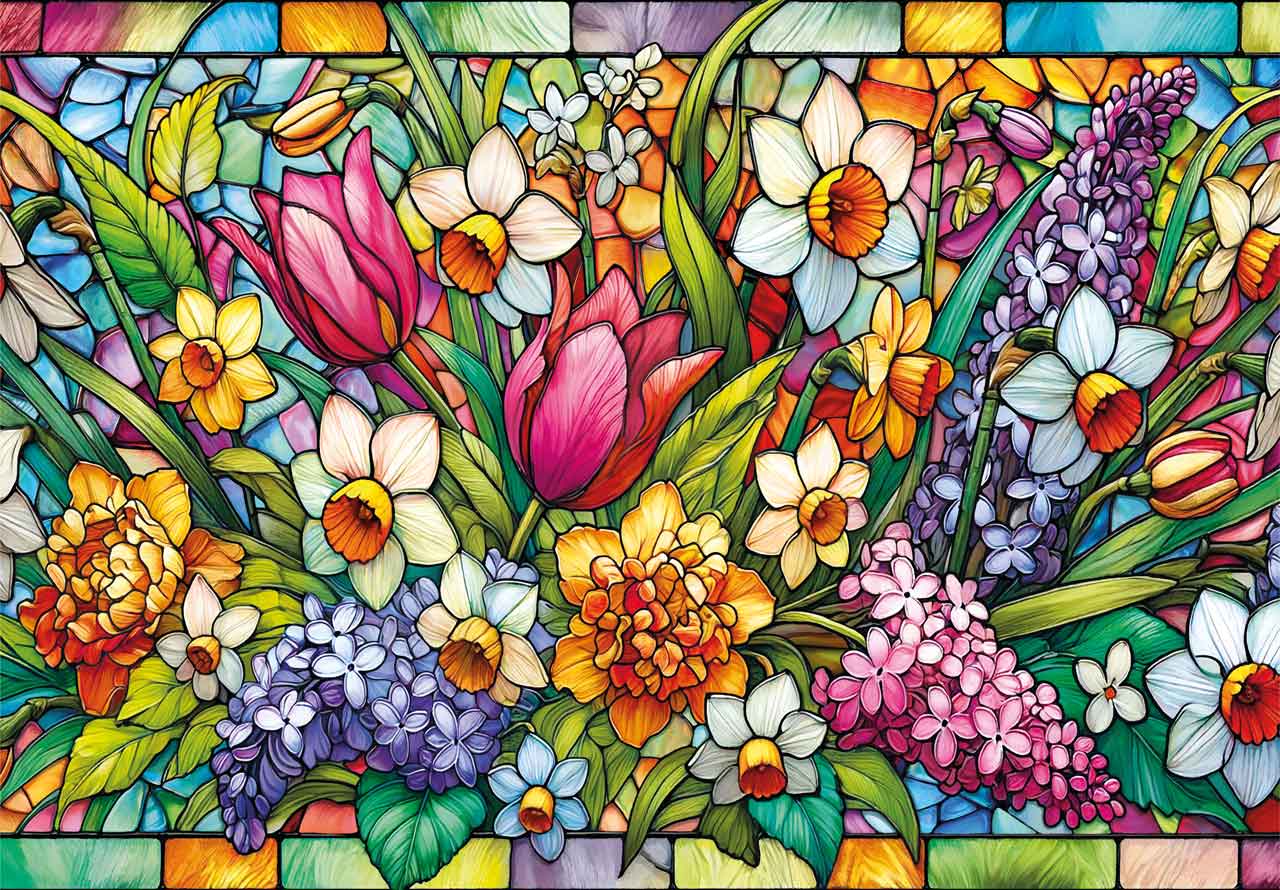 Garden & Blooms – Mosaic Puzzles