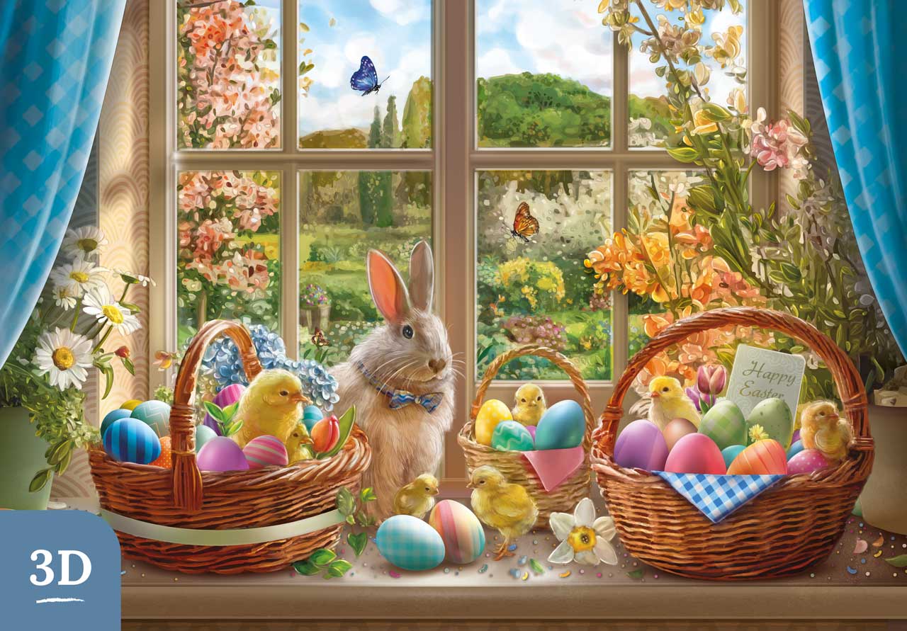 Happy Easter! | Heritage 3D Series – Mosaic Puzzles