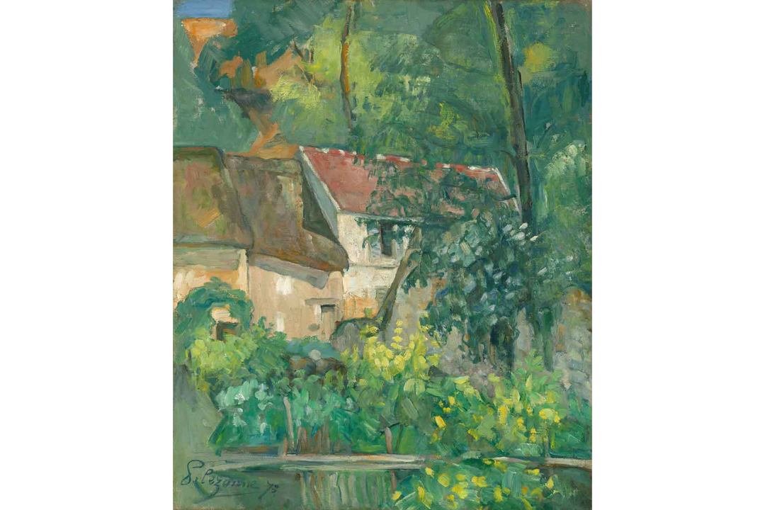 House of Pere Lacroix by Paul Cezanne