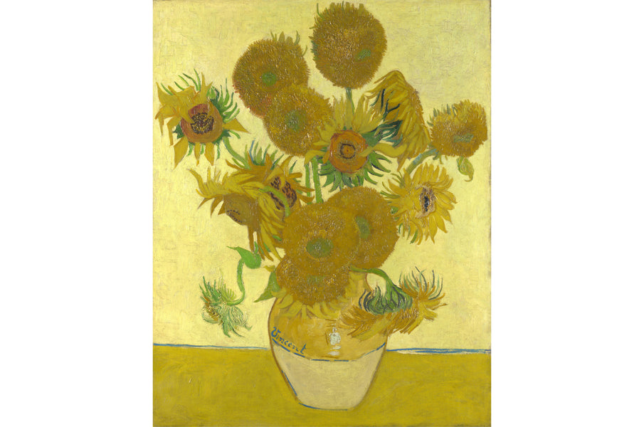 A Vase of Sunflowers by Van Gogh