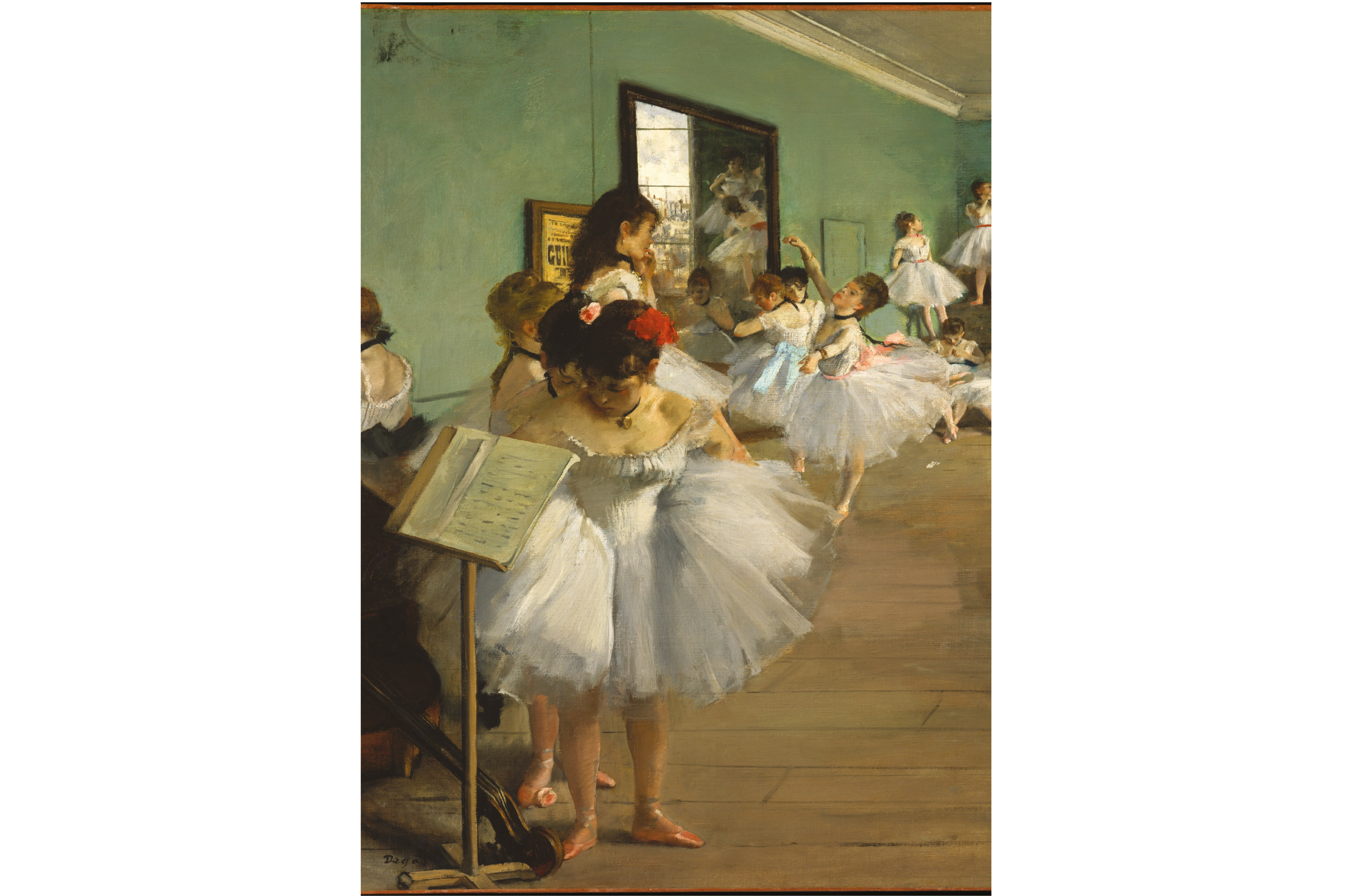 Dance Class by Edgar Degas
