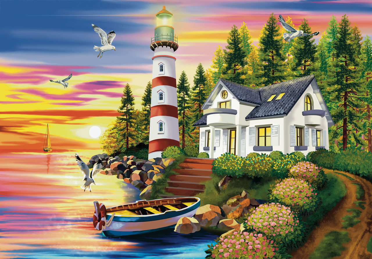 Lighthouse on the Coast