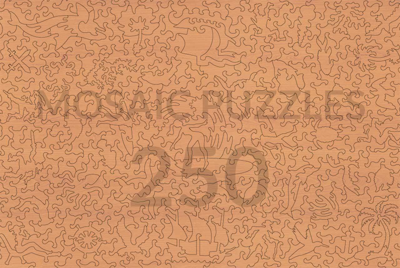 Frogs of Paradise by Ceci New York – Mosaic Puzzles