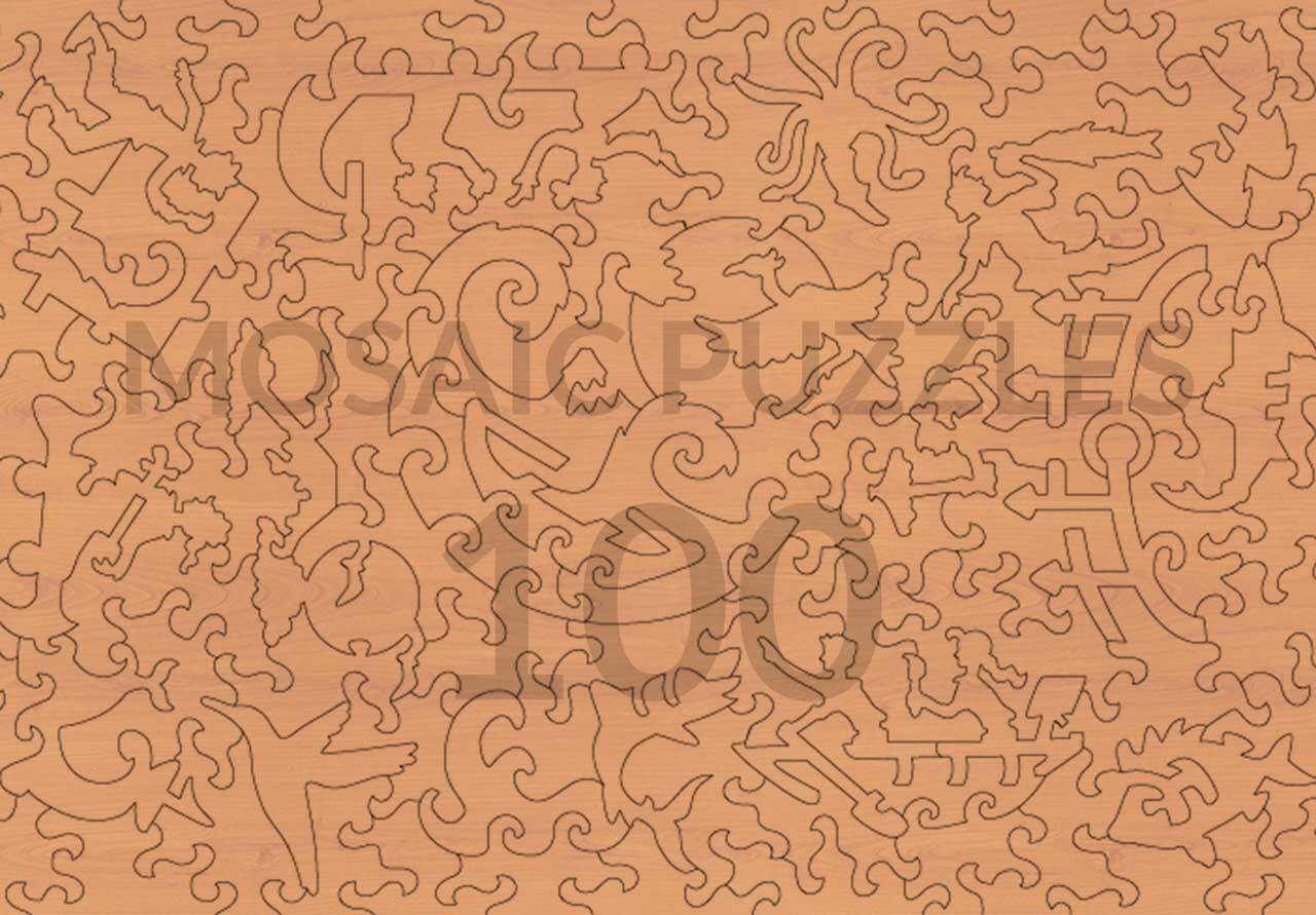 The Great Wave at Kanagawa by Hokusai – Mosaic Puzzles