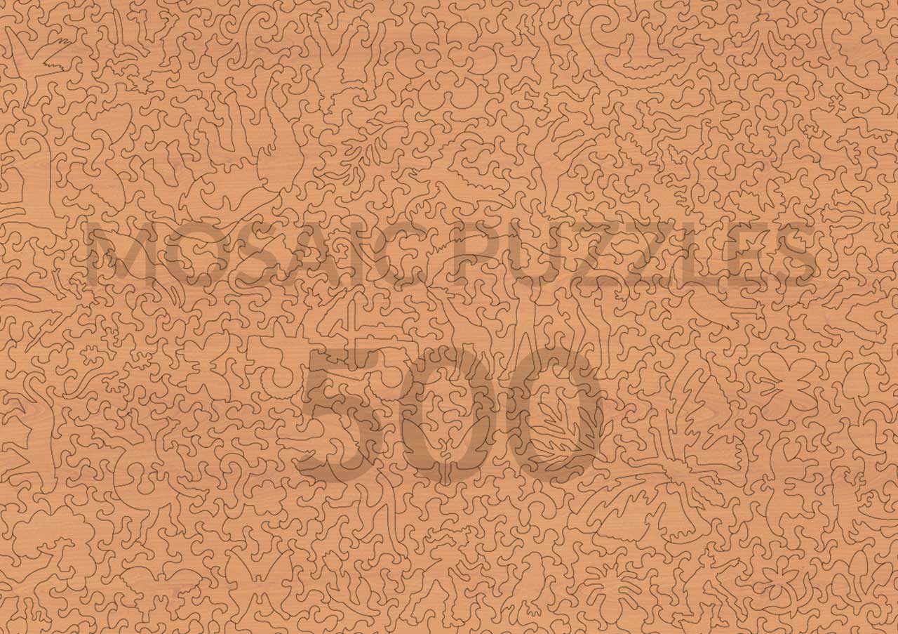 Animals in the Wild – Mosaic Puzzles