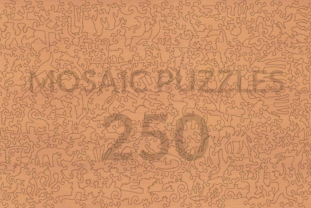 Animals in the Wild – Mosaic Puzzles