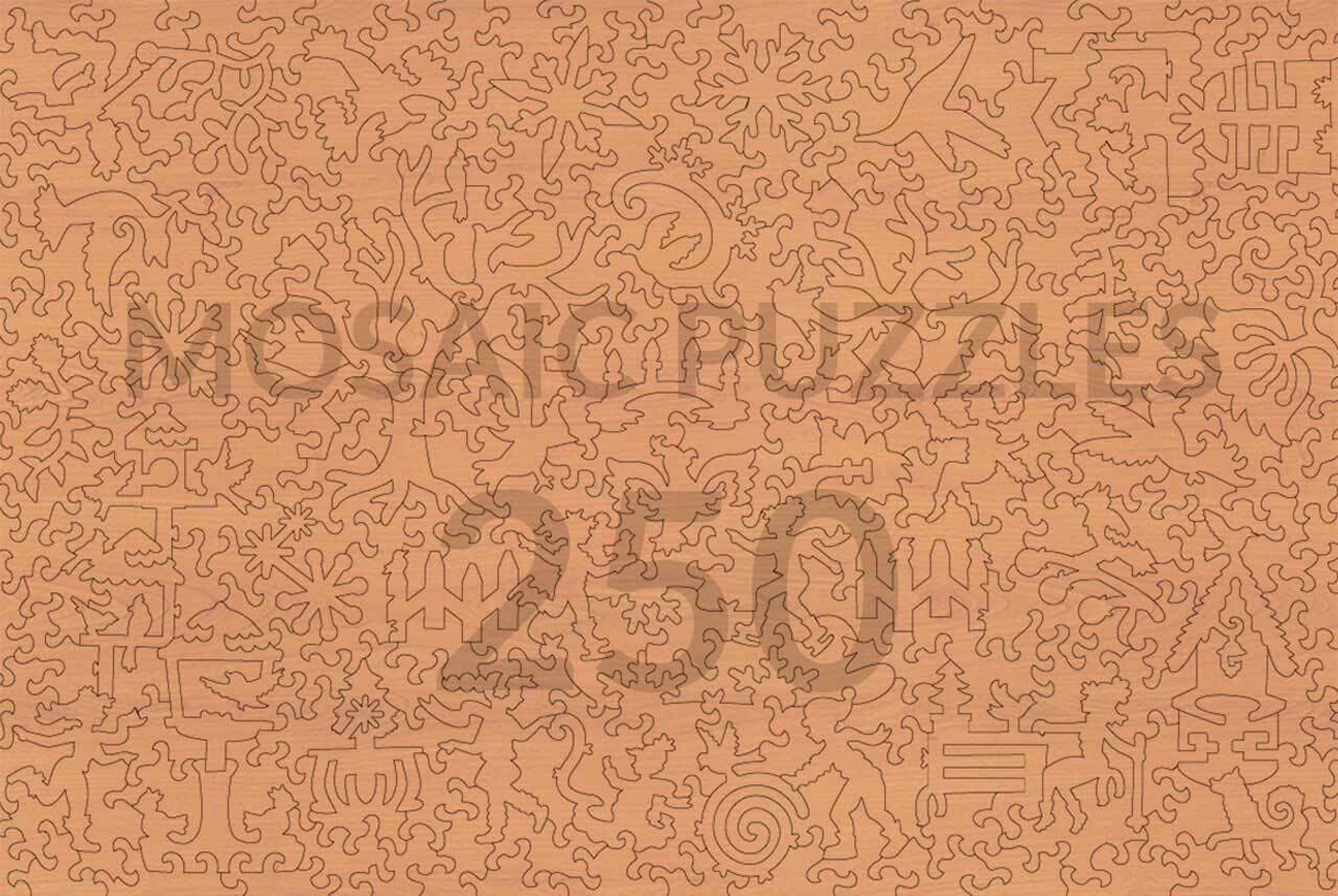 Songbirds in Winter – Mosaic Puzzles