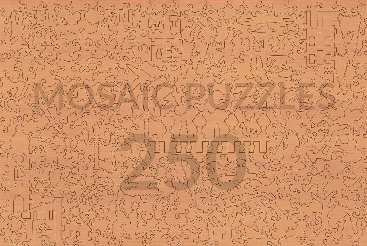 Summer Sunset Near Lake Como – Mosaic Puzzles