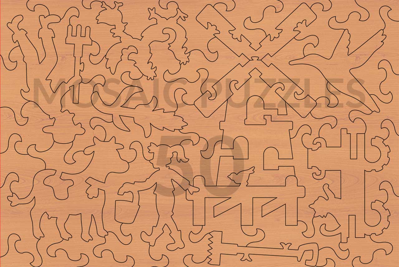 Golden Cornucopia – Mosaic Puzzles