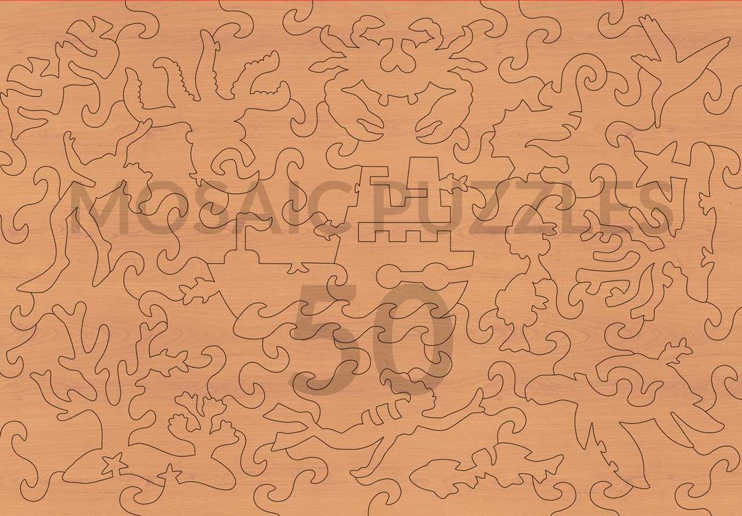 The Reef's Painted Garden