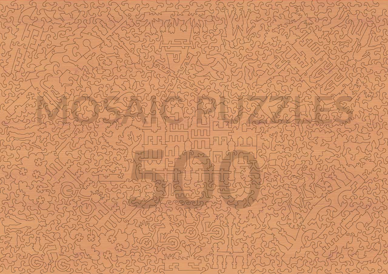 Love in Amsterdam – Mosaic Puzzles