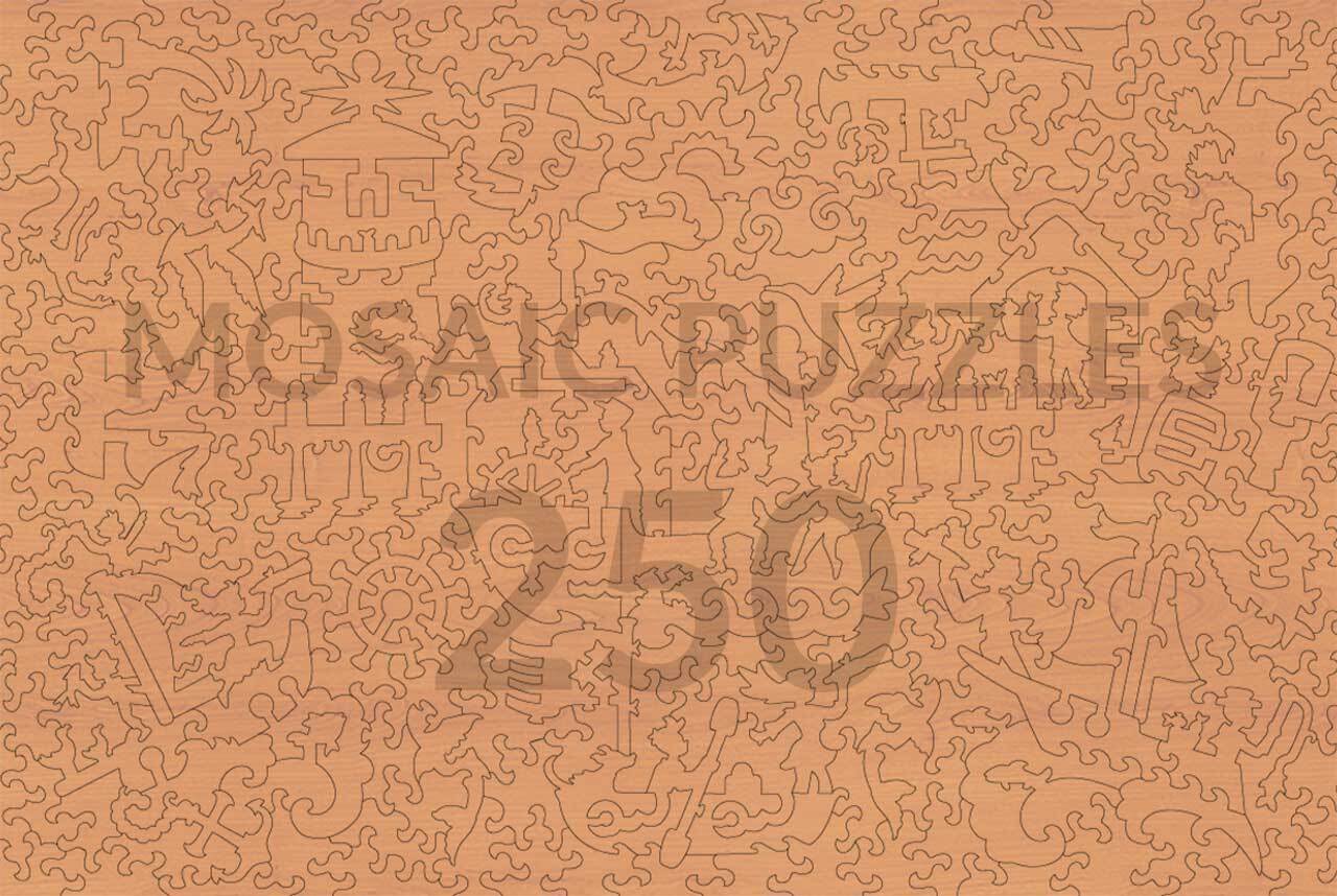 Blue Harbor Walk – Mosaic Puzzles
