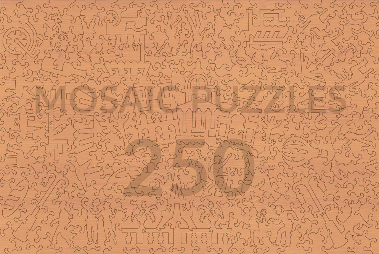 Paris, Je T'aime – Mosaic Puzzles