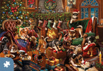 Merry Mayhem at the Fireplace | Traditions by Mosaic Puzzles