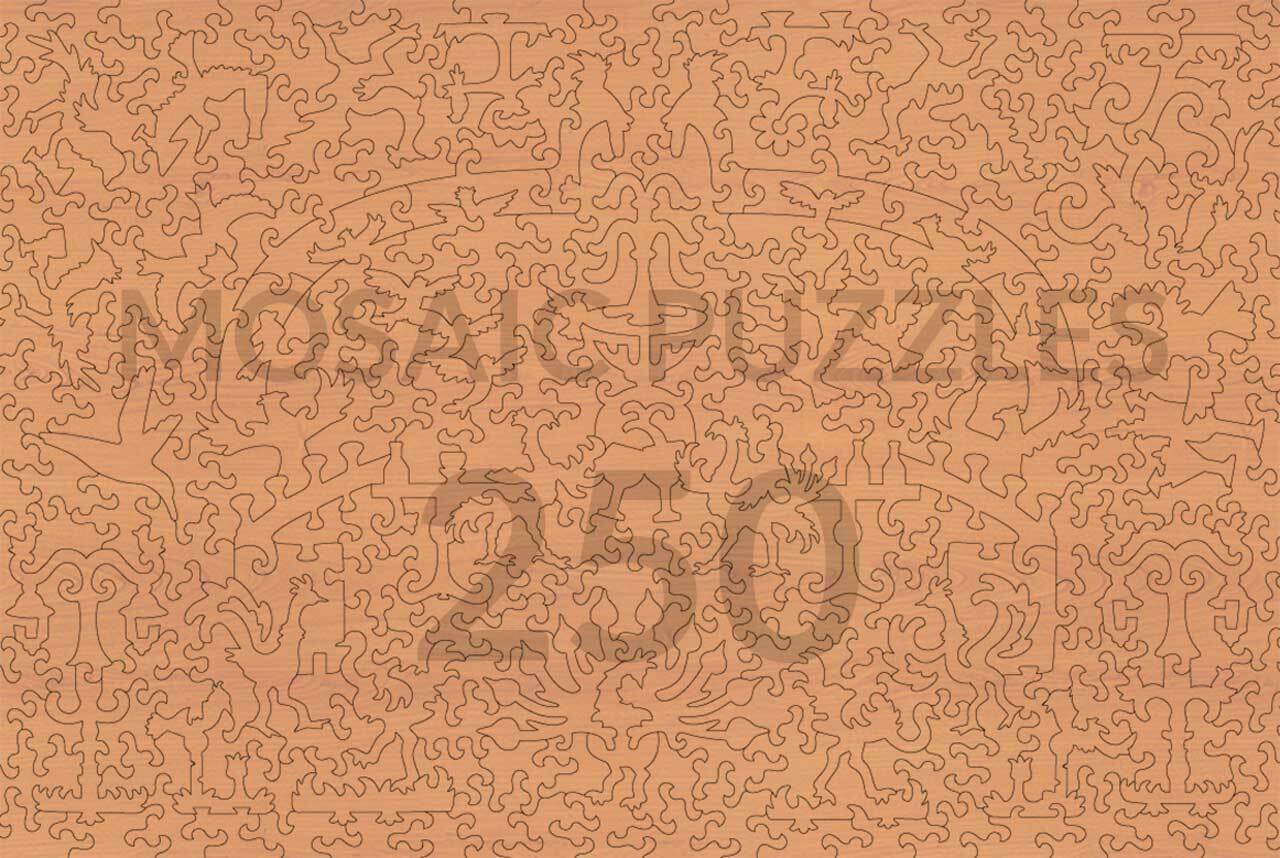 Tropical Feathers – Mosaic Puzzles