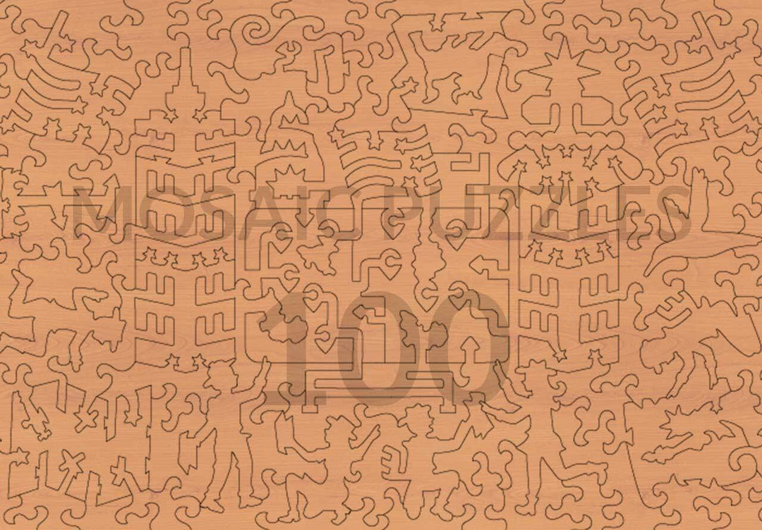 Map of America the Wonderland