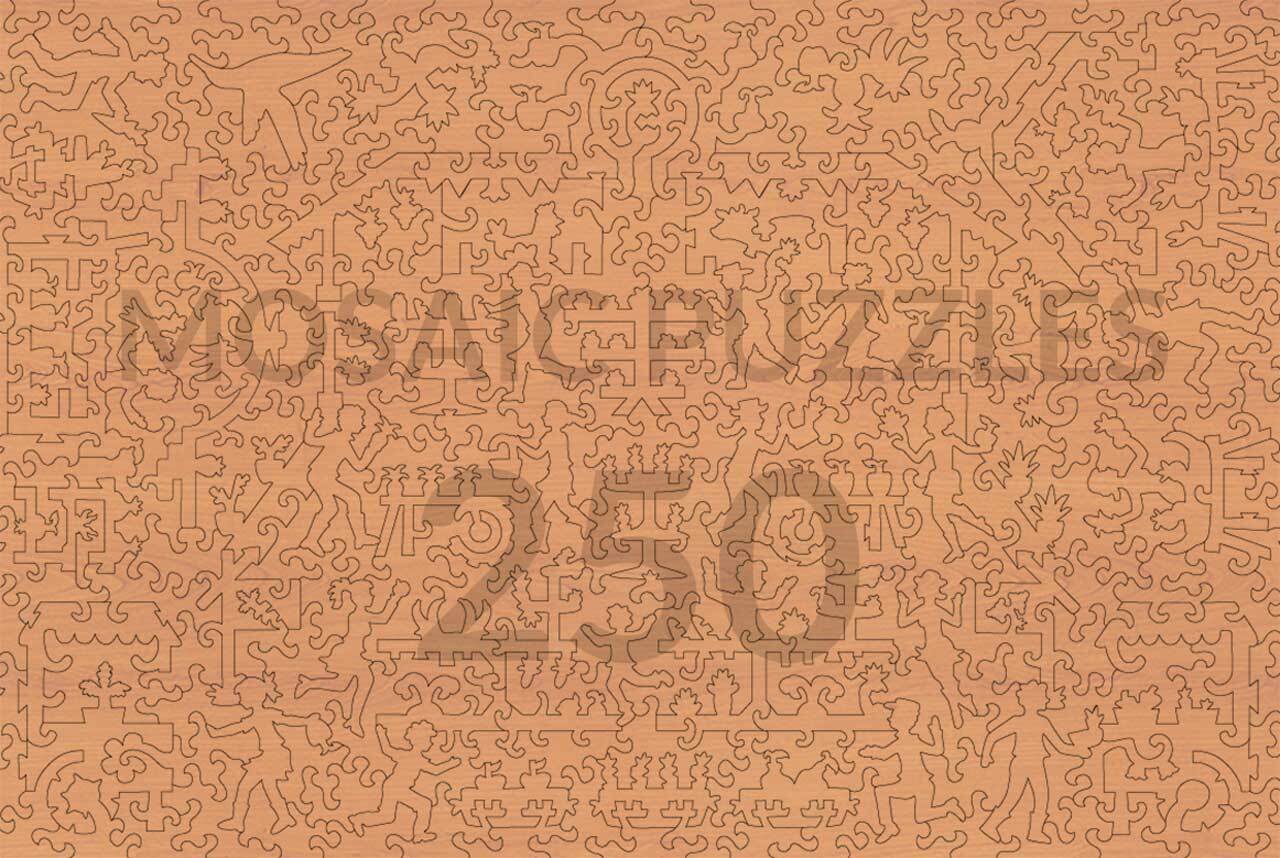 Busy Day at the Farmer's Market – Mosaic Puzzles