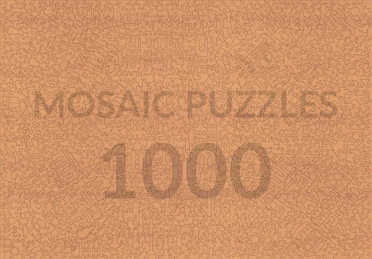 Map of America the Wonderland – Mosaic Puzzles