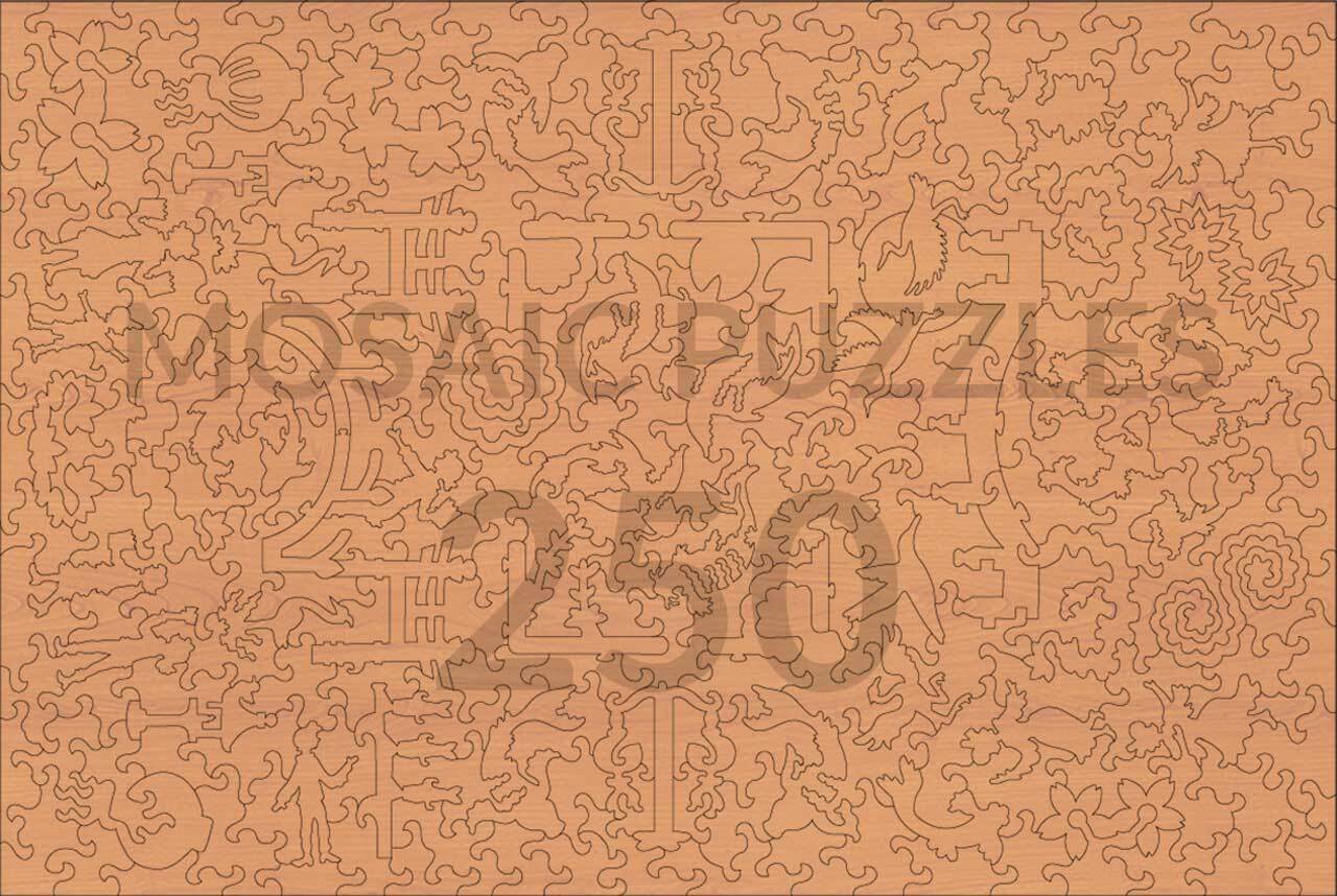 Temples of the Japanese Garden – Mosaic Puzzles