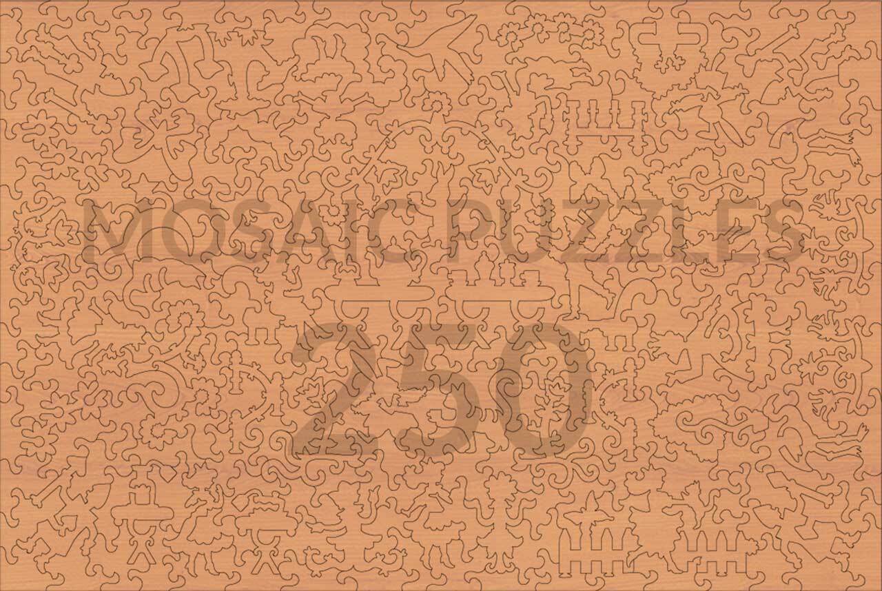 Through the Looking Glass – Mosaic Puzzles