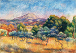 Montagne Sainte-Victoire by Renoir