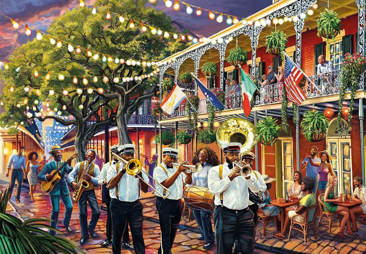 ジグソーパズル New Orleans Spirit – Mosaic Puzzles
