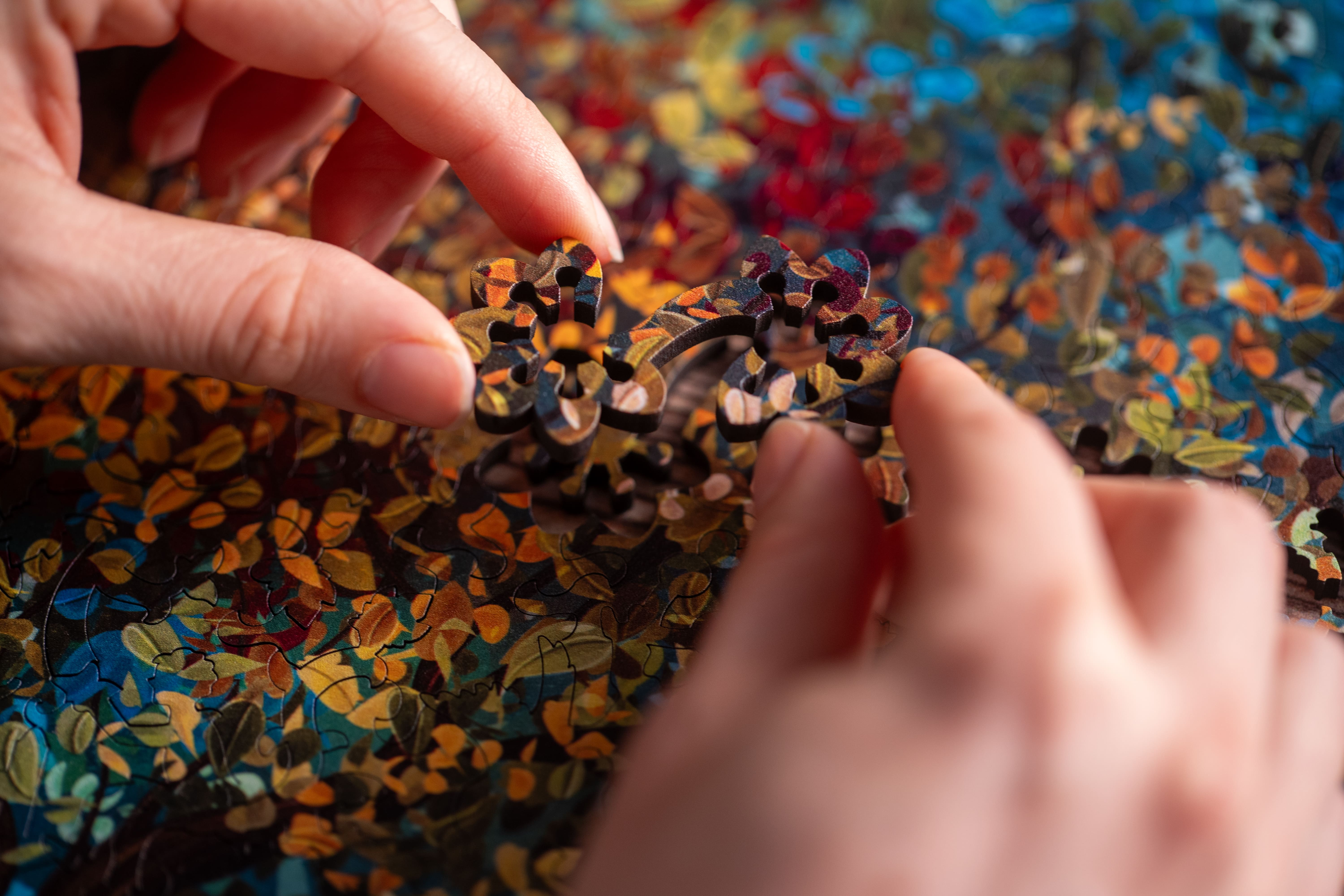 Autumn Tree – Mosaic Puzzles